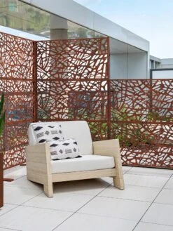 Veradek 2-Panel Privacy Screen Set, Web -Eco Garden Shop 8599215 05V tif