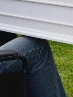 Liberty Accessible Vinyl Elevated Raised Garden -Eco Garden Shop 8599296 02V tif