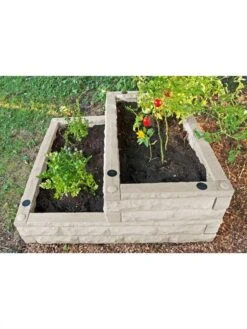 Garden Wizard Cascade Self-Watering Raised Bed, 4' X 4' -Eco Garden Shop 8599316 21V