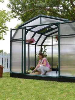 Canopia® By Palram Hobby Gardener Greenhouse, 8' -Eco Garden Shop 8599331 01V tif