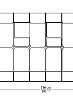 Canopia® By Palram Hobby Gardener Greenhouse, 8' -Eco Garden Shop 8599333 05V tif