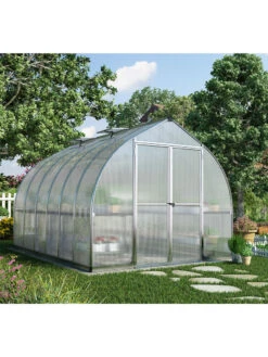 Canopia® By Palram Bella™ Greenhouse, 8' -Eco Garden Shop 8599338 02v