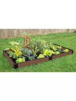 5-1/2" Composite Raised Garden Beds With 1" Boards -Eco Garden Shop 8599447 01V
