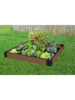 5-1/2" Composite Raised Garden Beds With 1" Boards -Eco Garden Shop 8599449 01V