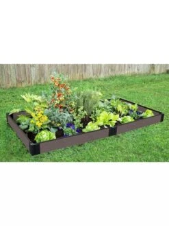 5-1/2" Composite Raised Garden Beds With 1" Boards -Eco Garden Shop 8599453 01V