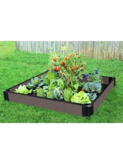 5-1/2" Composite Raised Garden Beds With 1" Boards -Eco Garden Shop 8599455 01V