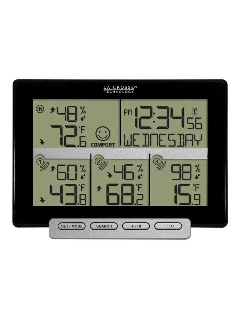 La Crosse 308-1412-3TX-INT Wireless Weather Station With 3 Sensors 5 La Crosse 308-1412-3TX-INT Wireless Weather Station With 3 Sensors - Image 3