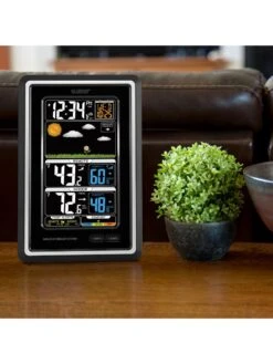 La Crosse Wireless Vertical Color Forecast Station -Eco Garden Shop 8599462 02v