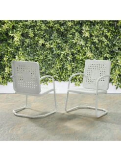 Crosley Bates Chairs, Set Of 2 -Eco Garden Shop 8599628 06v