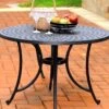 Crosley Sedona Cast Aluminum Dining Table -Eco Garden Shop 8599661 02v