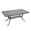Crosley Sedona Cast Aluminum Rectangular Cocktail Table 1 Crosley Sedona Cast Aluminum Rectangular Cocktail Table -Eco Garden Shop 8599671 01v crosley sedona cast aluminum rectangular cocktail table black