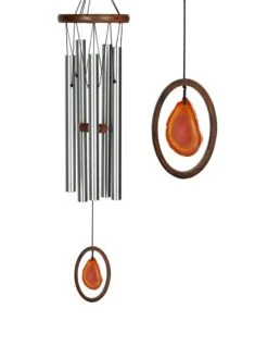 Agate Chime™, Large -Eco Garden Shop 8599738 02v woodstock agate chime large brown