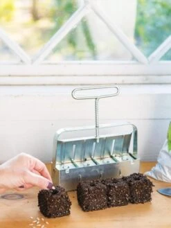 Soil Blocker, 4 Cell 10 Soil Blocker, 4 Cell -Eco Garden Shop 8599790 18641 tif