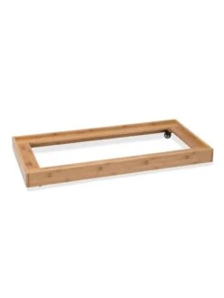 Bamboo Rolling Plant Tray -Eco Garden Shop 8599793 12150