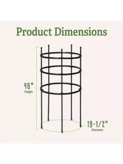 Titan Tomato Cages, Set Of 3 -Eco Garden Shop 8599861 1