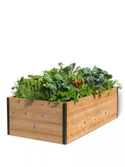 Elevated Raised Bed, 4' X 8' -Eco Garden Shop 8599866 0098 tif