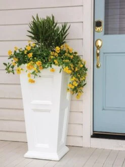 Fairfield Self-Watering Tall Patio Planters, 34” -Eco Garden Shop 8600109 016 tif