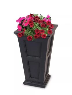 Fairfield Self-Watering Tall Patio Planters, 34” -Eco Garden Shop 8600109 05V tif