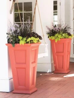 Fairfield Self-Watering Tall Patio Planters, 34” -Eco Garden Shop 8600109 19748 tif