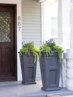 Fairfield Self-Watering Tall Patio Planters, 34” -Eco Garden Shop 8600109 8453 tif