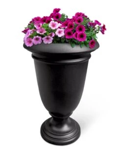Ellington Self-Watering Urn Planter, 24" -Eco Garden Shop 8600110 04V tif