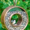 Fly-Thru™ Bird Feeder With Copper Finish -Eco Garden Shop 8600193 01v fly thru bird feeder with copper finish