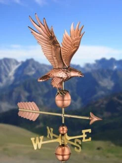Freedom Eagle Copper Weathervane
