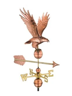 Freedom Eagle Copper Weathervane -Eco Garden Shop 8600277 03v
