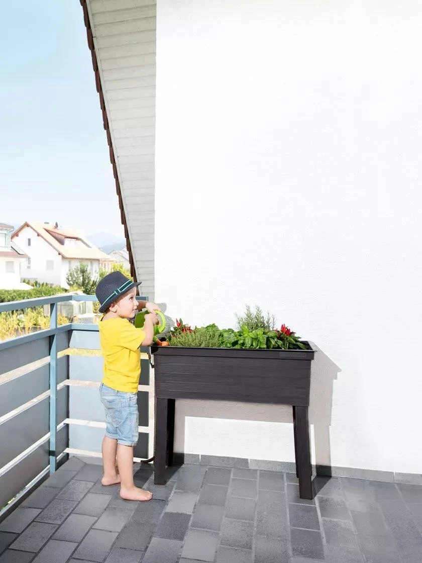 Urban Balcony Elevated Planter Box 3 Urban Balcony Elevated Planter Box