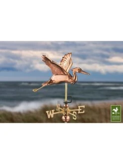 Blue Heron Cottage Copper Weathervane 10 Blue Heron Cottage Copper Weathervane -Eco Garden Shop 8600375 04v
