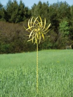 Pinwheel Wind Spinner, 22" -Eco Garden Shop 8600488 04V tif