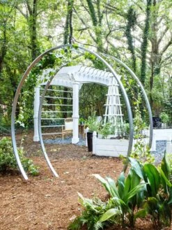 Gracie Modern Arbor, Large -Eco Garden Shop 8600515 01IN 1