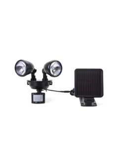 MAXSA®Solar Dual Head LED Motion Activated Light -Eco Garden Shop 8605650 02v