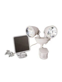 MAXSA®Solar Dual Head LED Motion Activated Light -Eco Garden Shop 8605650 09v