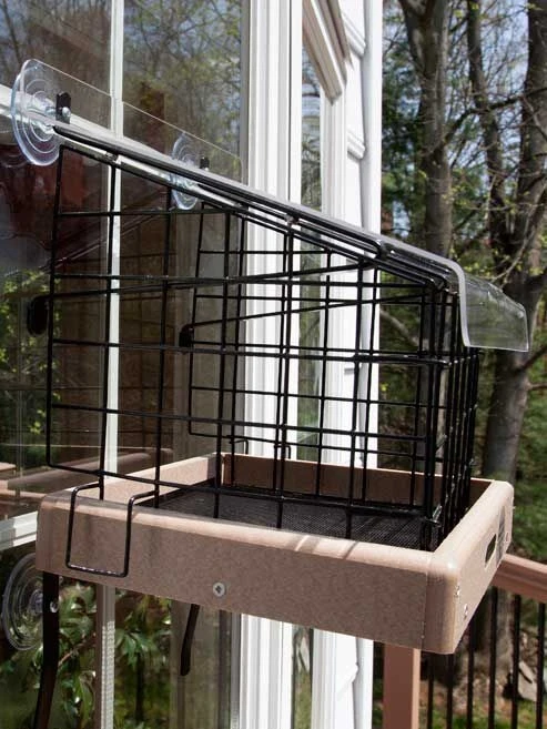 Birds Choice Window Mount Bird Feeder Kits 4 Birds Choice Window Mount Bird Feeder Kits - Image 2