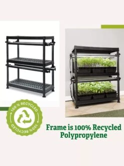 Stack-n-Grow Lights - 2-Tier System -Eco Garden Shop 8608905 3