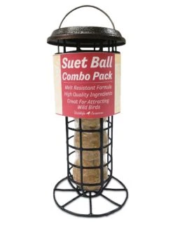 Suet Ball & Feeder Combo Set -Eco Garden Shop 8608919 01v