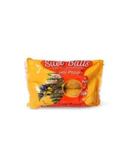 Suet Balls, 4-Pack -Eco Garden Shop 8608923 4436 hot pepper suet balls 4 pack