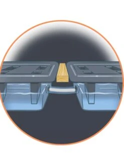 Self-Watering Elevated Planter Box, 2' X 8' -Eco Garden Shop 8609009 0002 detail art tif