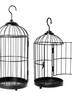 Hanging Birdcage Planter Set 11 Hanging Birdcage Planter Set -Eco Garden Shop 8609181 02V tif