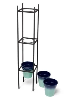 Steel Vertical Plant Stand With Metal Pots -Eco Garden Shop 8609183 4967 tif