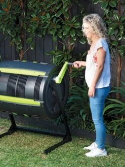 Maze Compost Tumbler, 65 Gallon -Eco Garden Shop 8609198 02V tif