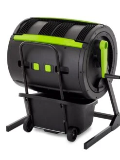 Maze Compost Tumbler And Cart Combo -Eco Garden Shop 8609198 04V tif