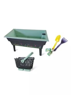Calipso 3-in-1 Kids Gardening Self-Watering Planter Kit -Eco Garden Shop 8609217 18V calipso 3 in 1 kids gardening self watering planter kit green