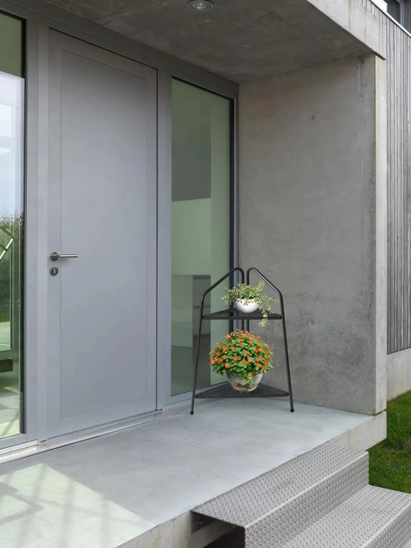 Modern Metal Plant Shelves 5 Modern Metal Plant Shelves - Image 3