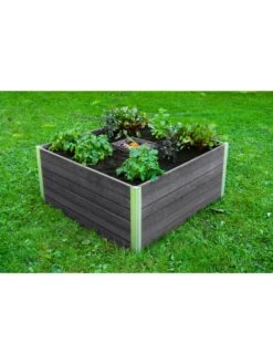Vita Urbana Keyhole Garden, 4’x4’x22” -Eco Garden Shop 8609384 02v