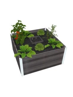 Vita Urbana Keyhole Garden, 4’x4’x22” -Eco Garden Shop 8609384 04v