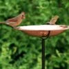 Copper Birdbath With Stake -Eco Garden Shop 8609876 01V jpg