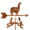 EZVane® Alpaca LLama Weathervane -Eco Garden Shop 8609914 01v ez vane alpaca llama weathervane