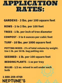 Neptune's Harvest Crab & Lobster Shell Plant Food, 4 Pound -Eco Garden Shop 8610162 04V tif